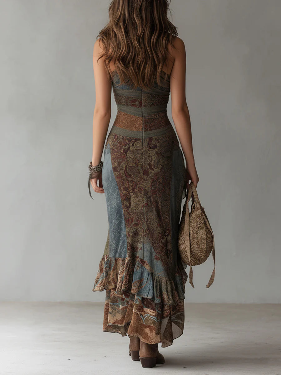 Aitana | Robe asymétrique