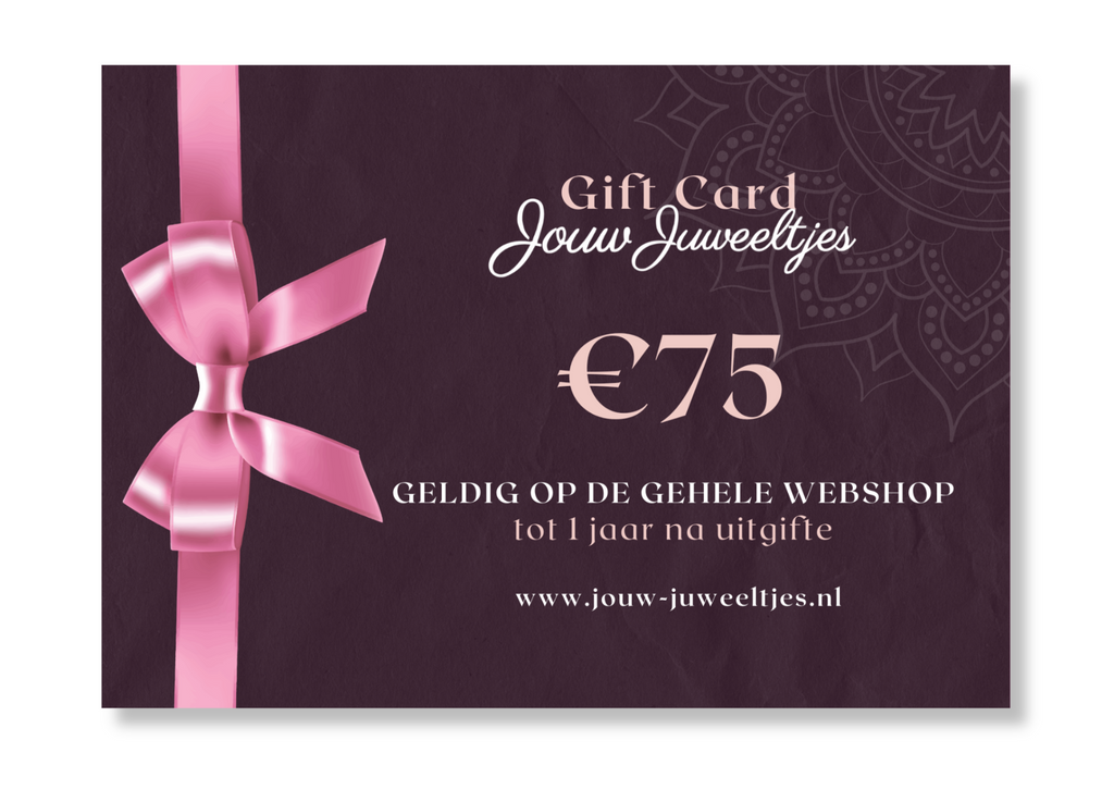Jouw Juweeltjes Cadeaubon
