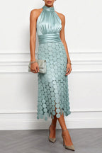 Helena | Elegantes Midikleid mit besonderem Rockdesign