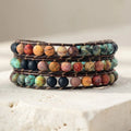 Stress Relieving Jasper Bracelet