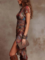 Candela | Robe midi bohème