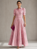 Aria | Kurzes Kleid mit Ballonärmeln