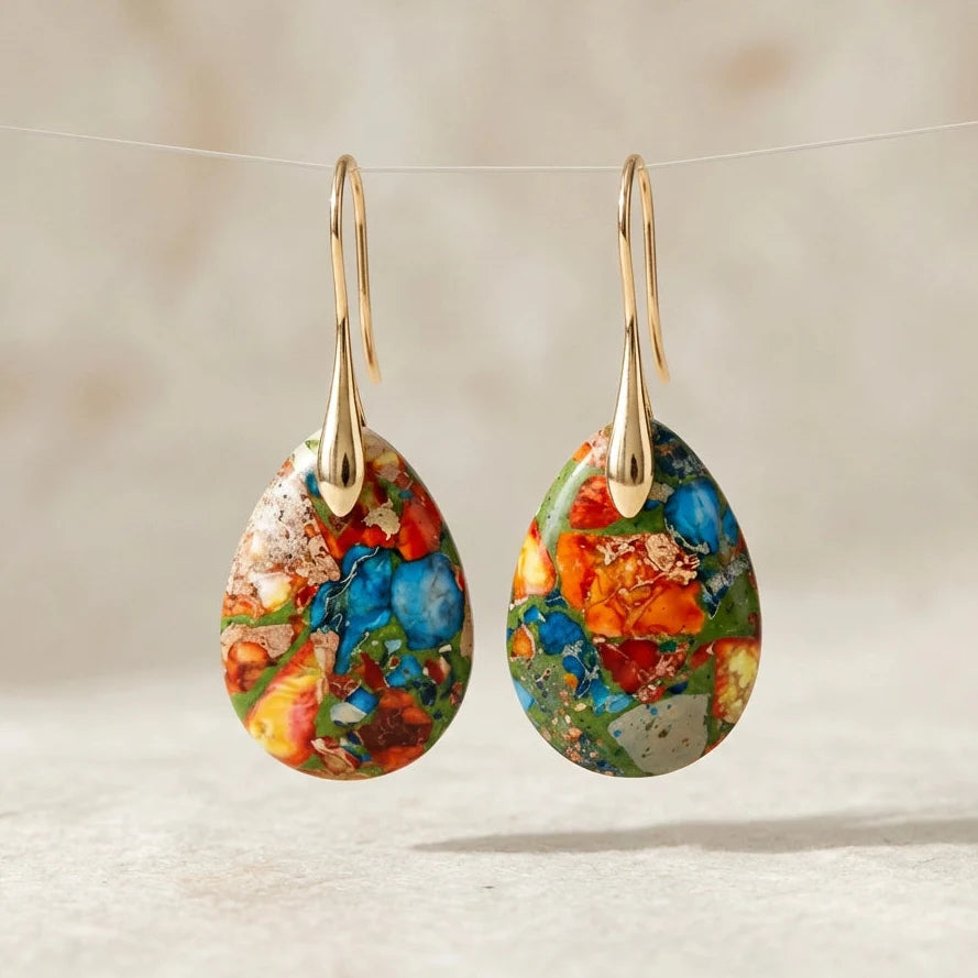Imperial Jasper Earrings