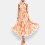 Ervalde | Robe Mi-Longue Fleurie