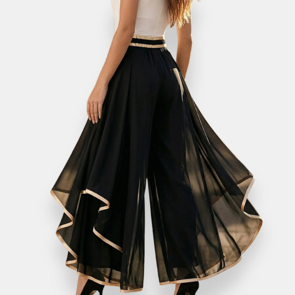 Désirée | Pantalon surcouche dorée