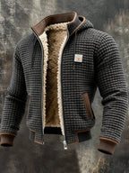 Henrik | Gefütterte Herrenjacke mit Kapuze