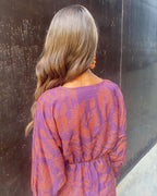 Celeste | Midi-Kleid Eleganz mit Blumenmuster
