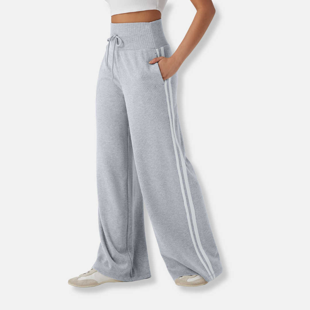 Vespera | Pantalon large à rayures