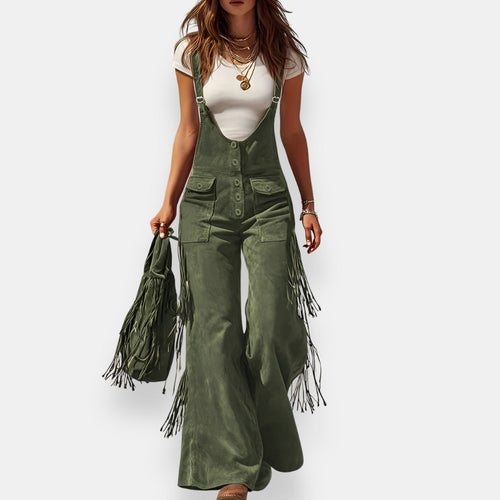 Mérovée | Salopette Bootcut Boutonnée