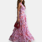 Calvonde | Robe Longue Fleurie