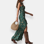 Urvarique | Robe Longue Fleurie