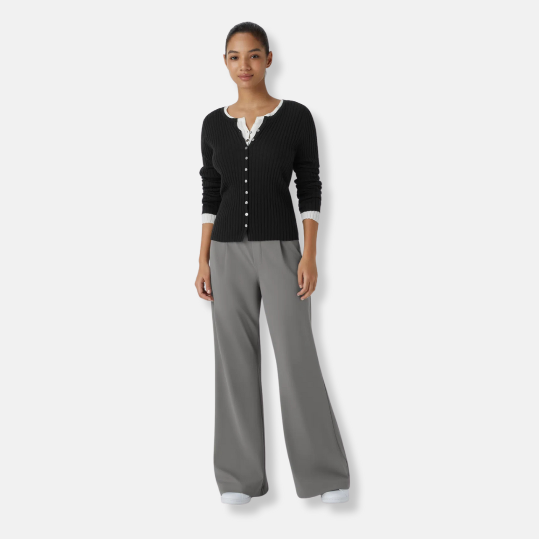Alice | Pantalon large à pinces