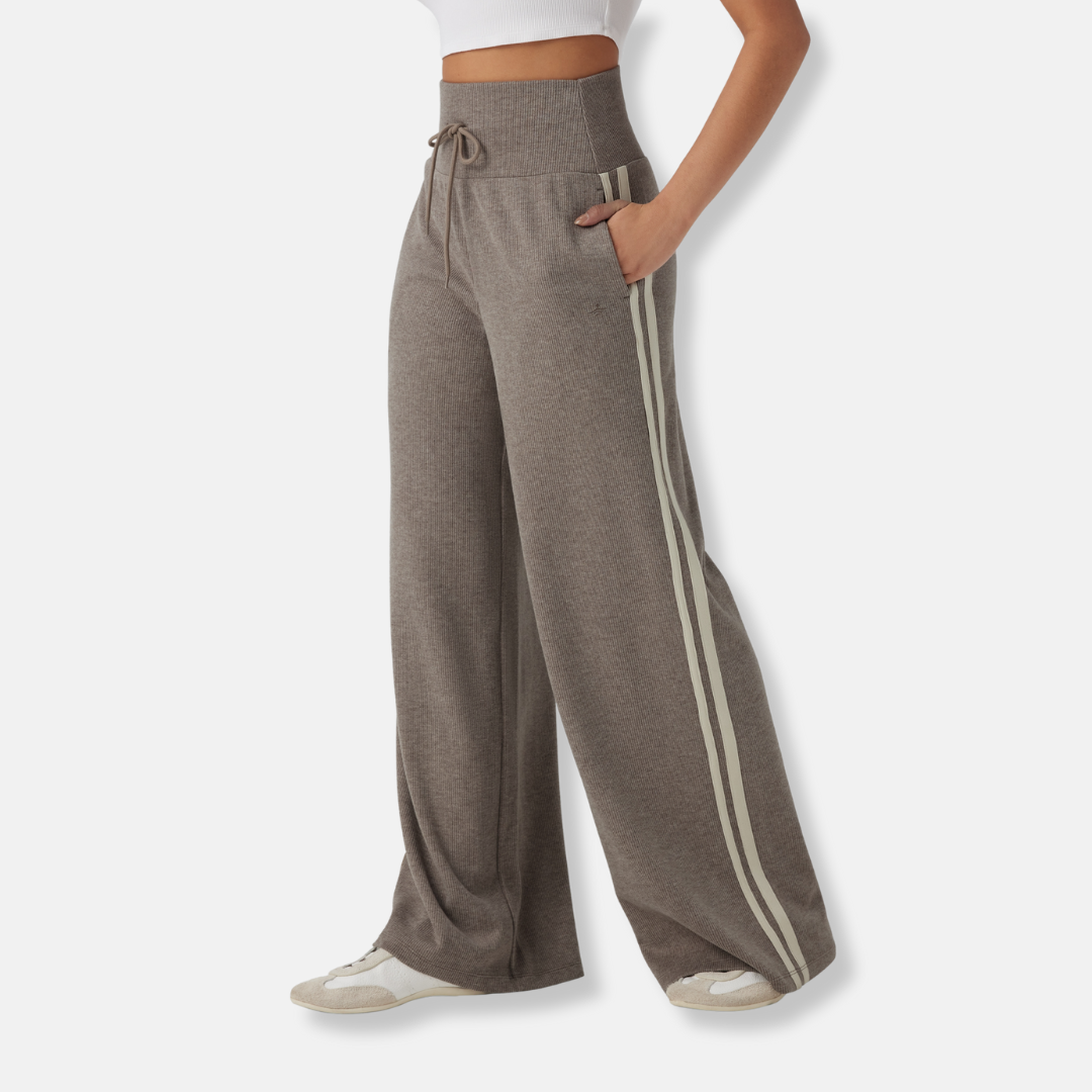 Vespera | Pantalon large à rayures