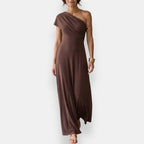 Tarvinelle | Robe Longue Drapée