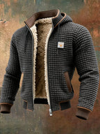 Henrik | Gefütterte Herrenjacke mit Kapuze