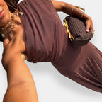 Tarvinelle | Robe Longue Drapée