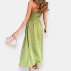 Yseranthe | Robe Mi-Longue Bustier