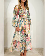Celine | Damenkleid mit Blumenmuster