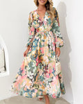Celine | Damenkleid mit Blumenmuster