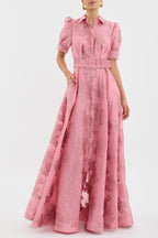 Aria | Kurzes Kleid mit Ballonärmeln