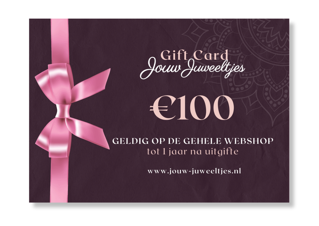 Jouw Juweeltjes Cadeaubon