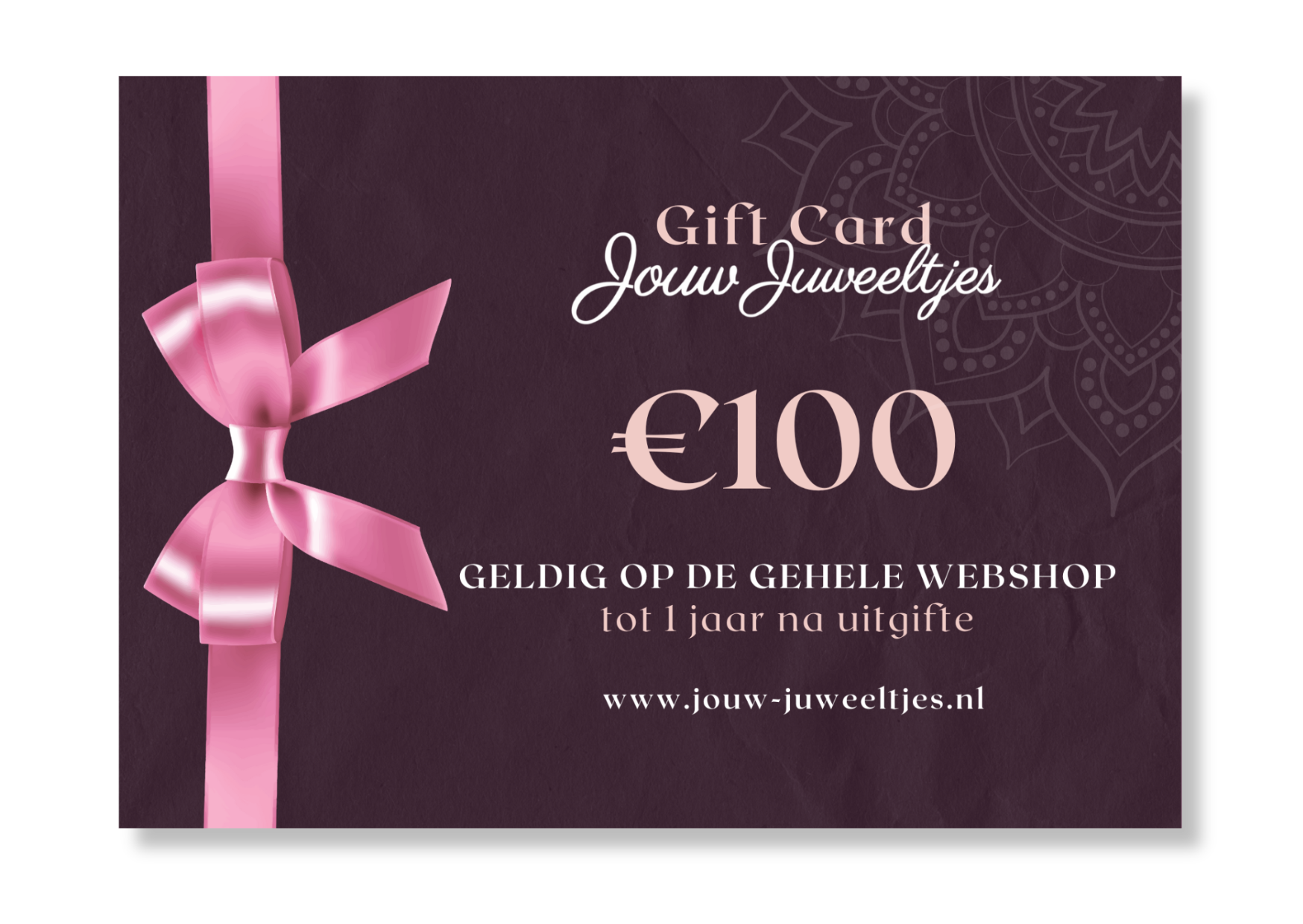 Jouw Juweeltjes Cadeaubon