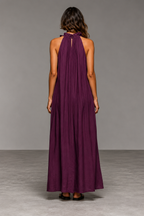 Lia | Robe longue avec poches