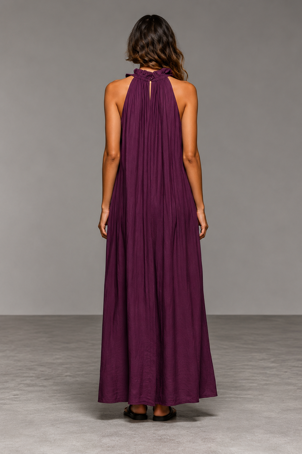 Lia | Robe longue avec poches