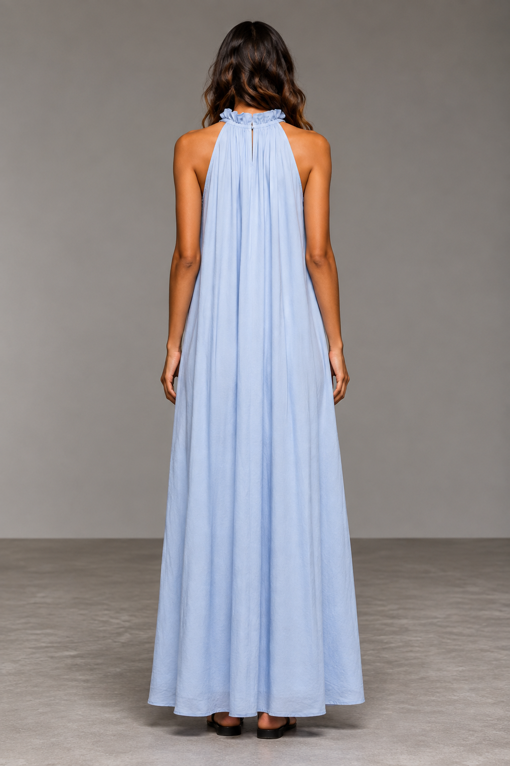 Lia | Robe longue avec poches