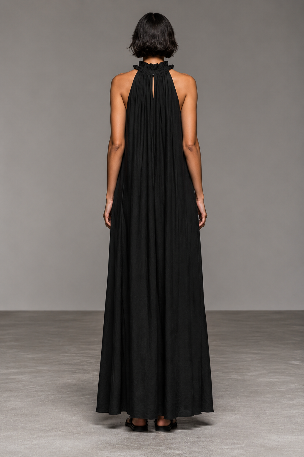 Lia | Robe longue avec poches