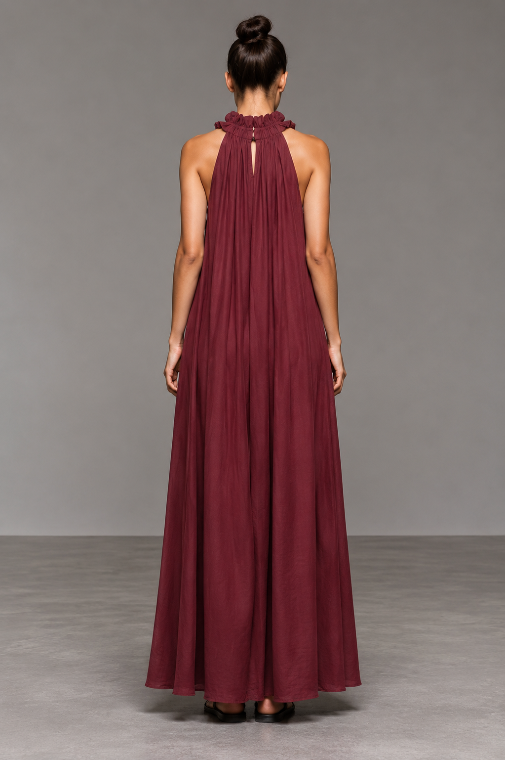 Lia | Robe longue avec poches
