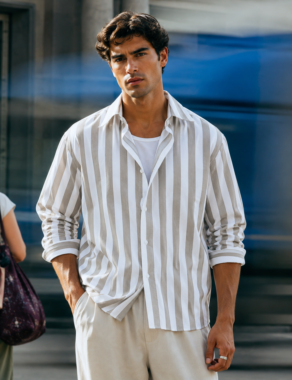 Pierre | Chemise rayée
