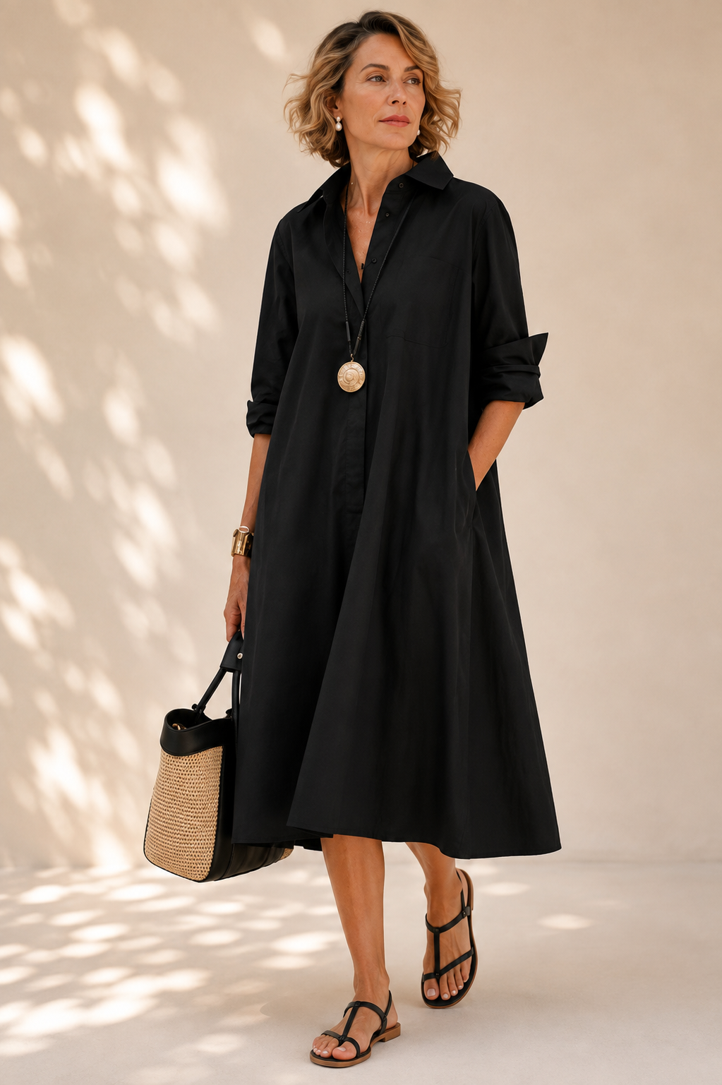 Lily | Robe midi élégante