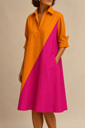 Lily | Robe midi élégante