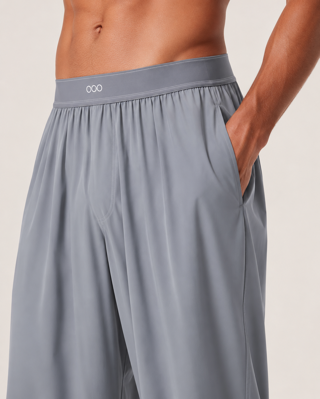Pantalon respirant à jambes droites et larges