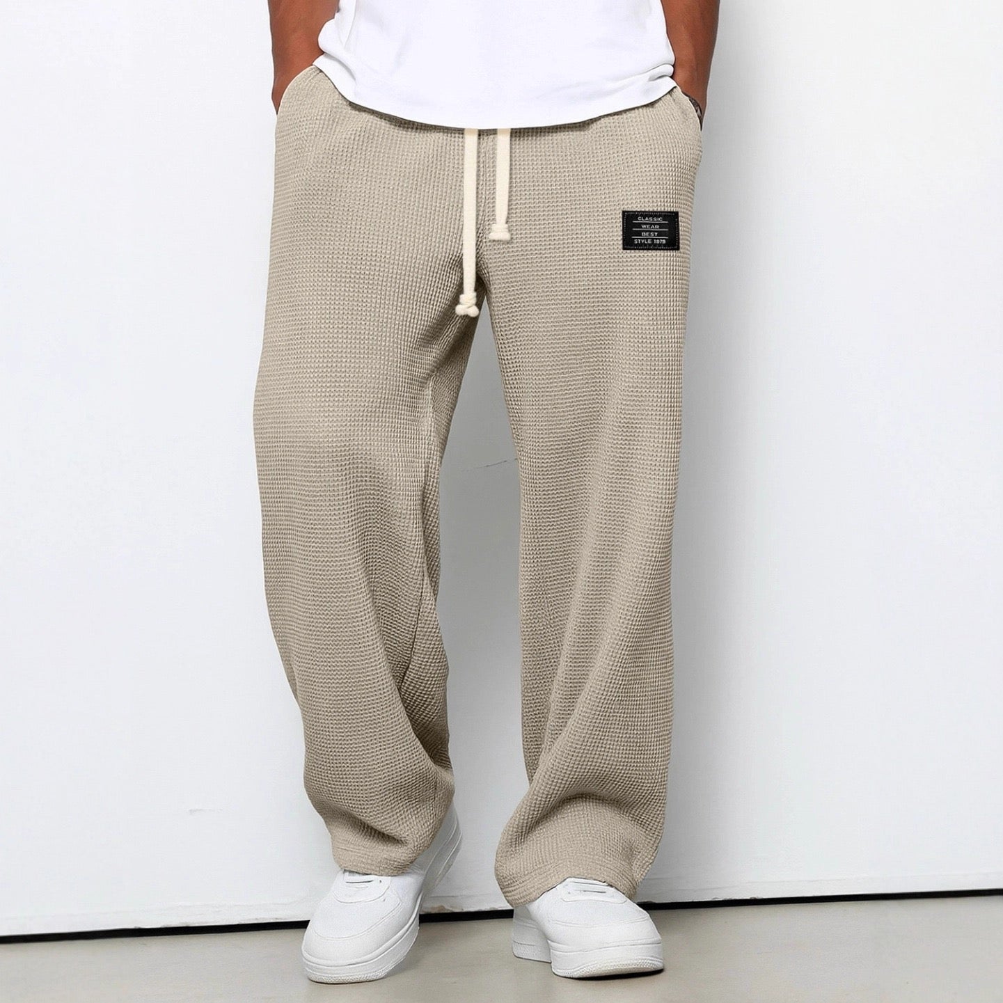 Nathan | Pantalon large à taille réglable