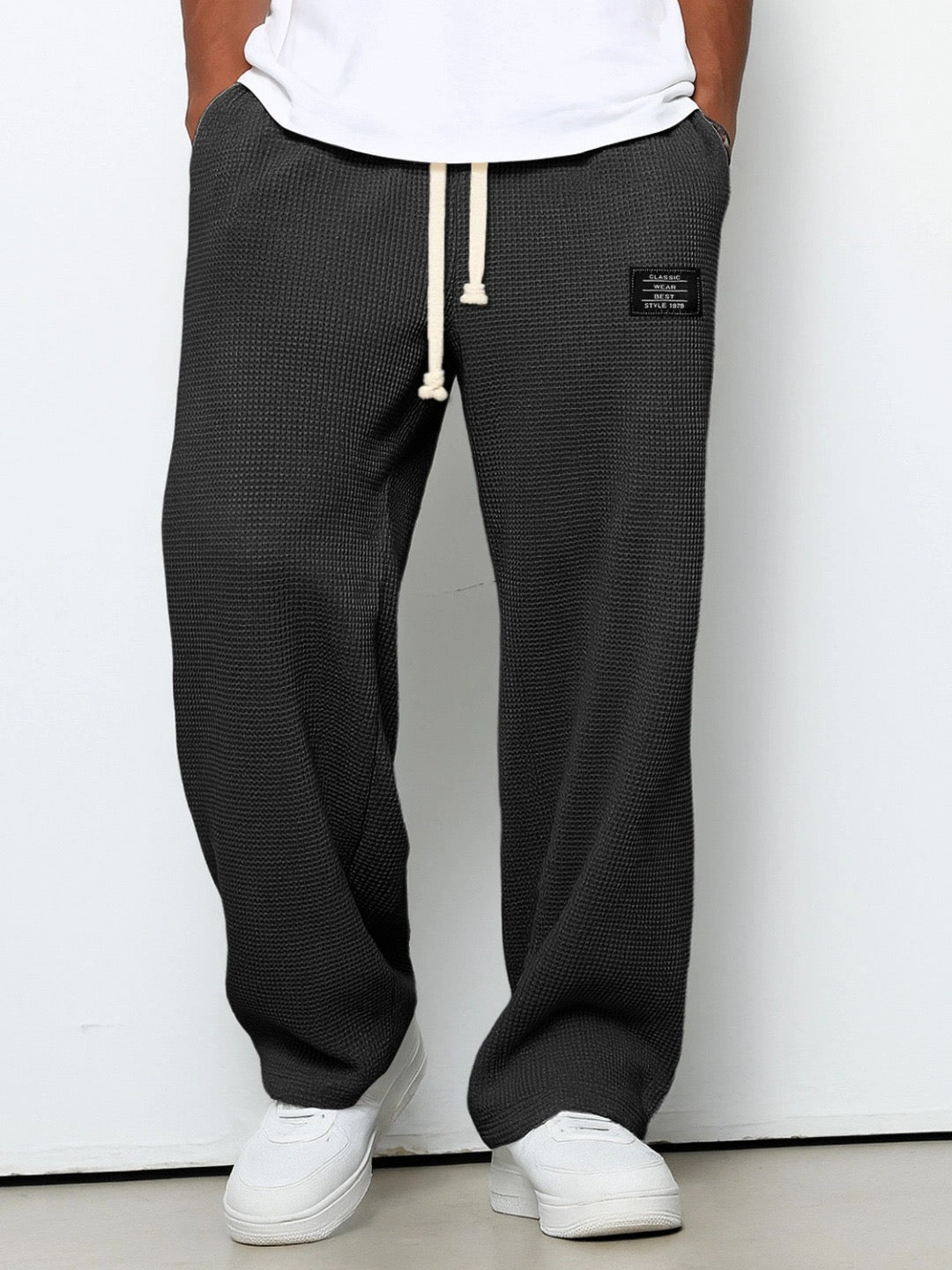 Nathan | Pantalon large à taille réglable
