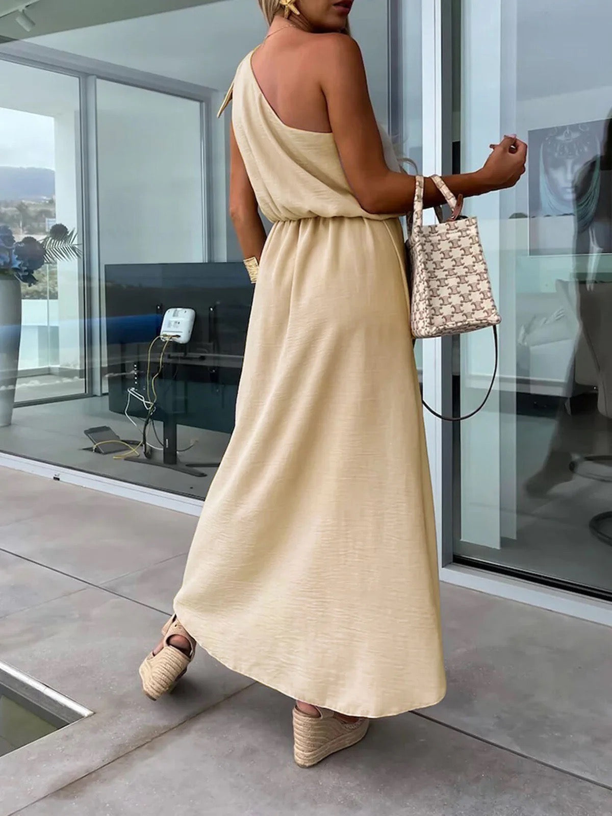 One-Shoulder Dress