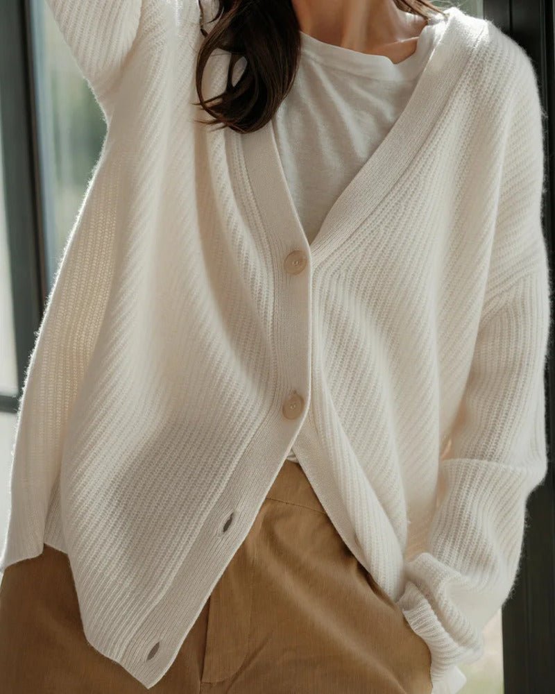 Rina | Cardigan boutonné Breezy