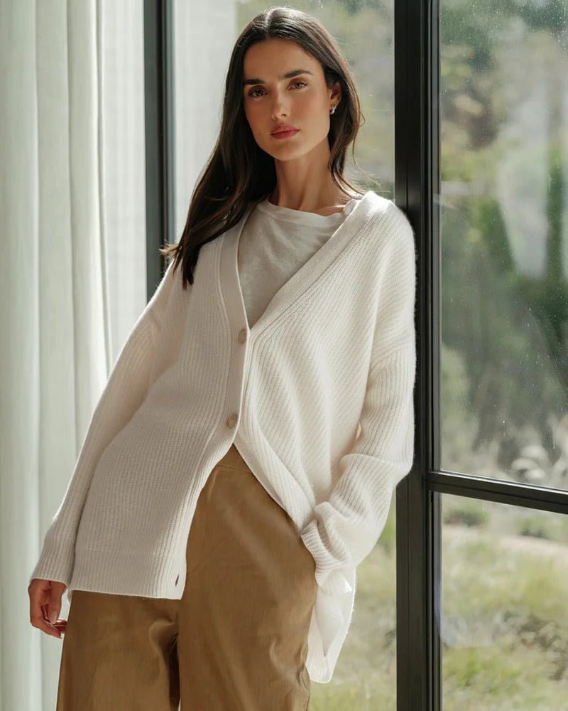 Rina | Cardigan boutonné Breezy