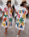 Brazil Shirt Dress