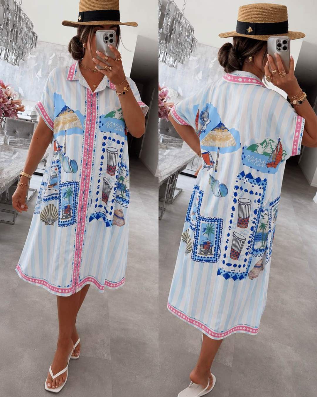Holiday Shirt Dress