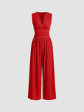Charité | Jumpsuit à décolleté cache-cœur