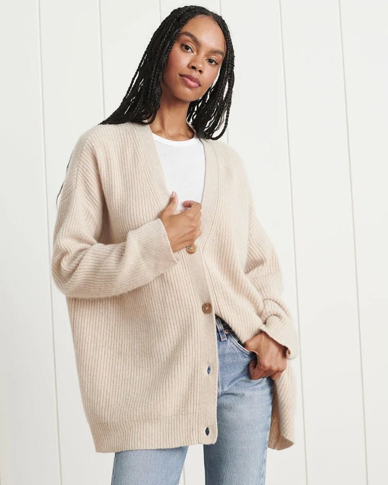 Rina | Cardigan boutonné Breezy