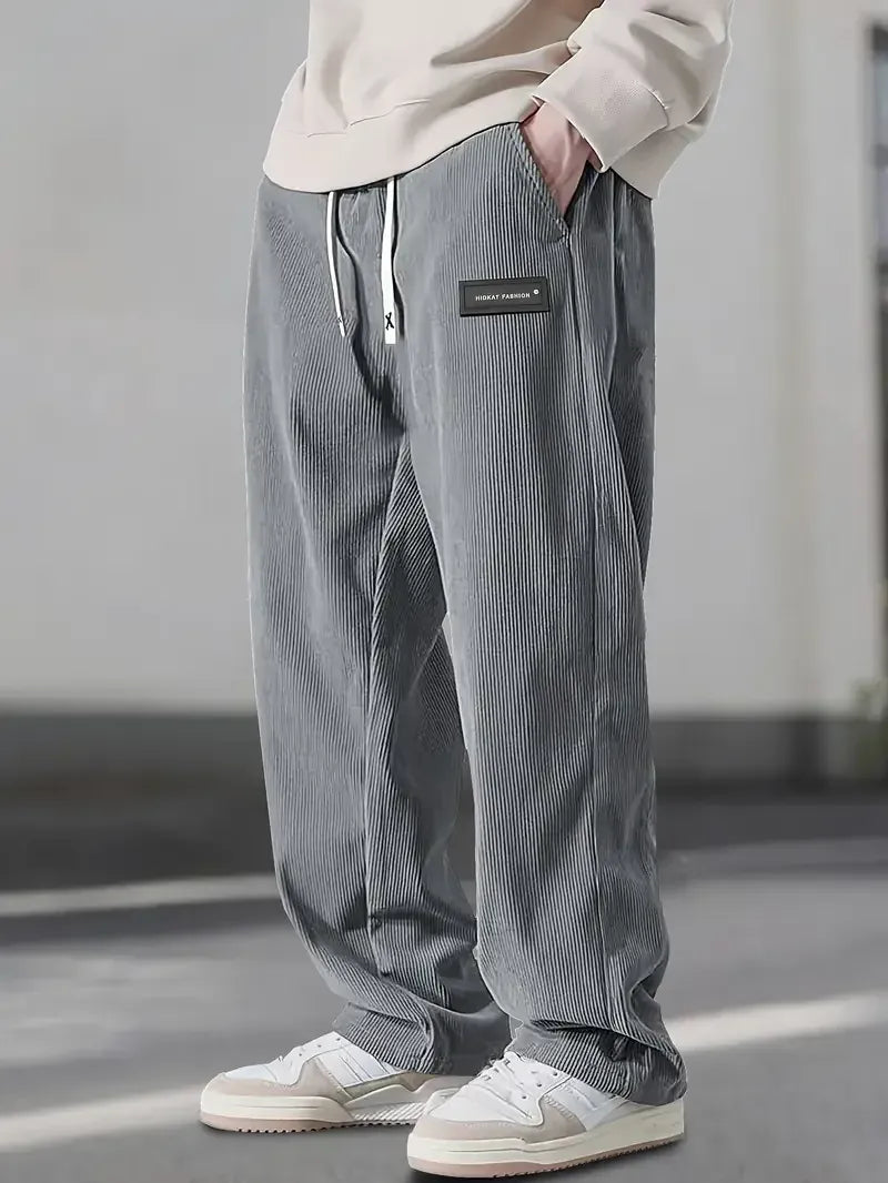 Ruben | Relaxte Corduroy Broek