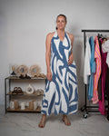 Inez Blue Maxi Dress