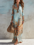 Klara | Elegantes Mediterranes Blusekleid