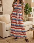 ZigZag Maxi Dress