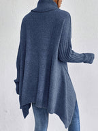 Léïna™ – Le Pull Col Montant Doux & Décontracté