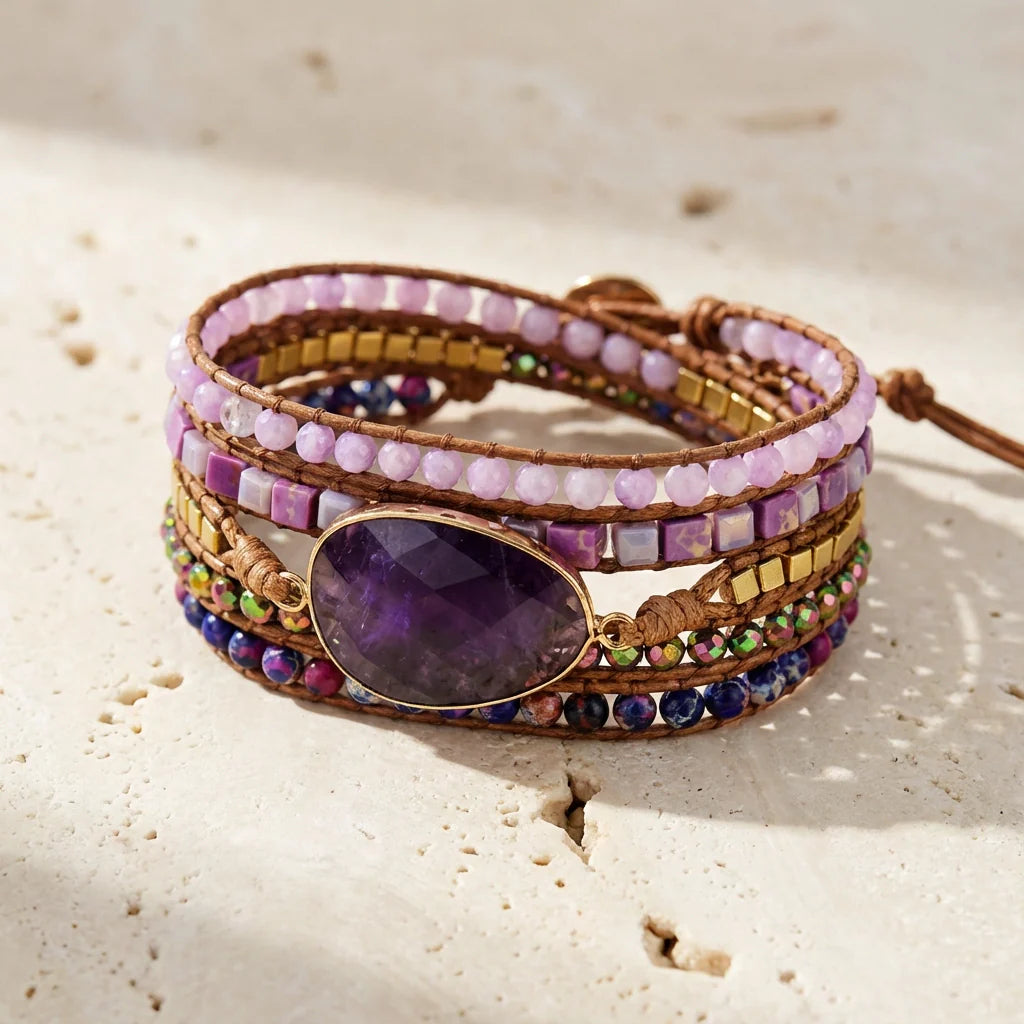 Healing Amethyst Bracelet